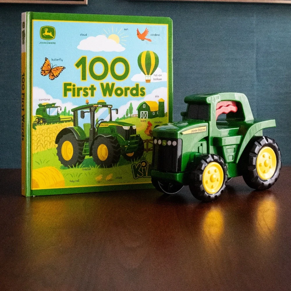John Deere Book & Tractor Flashlight Set - Picture 1 of 12